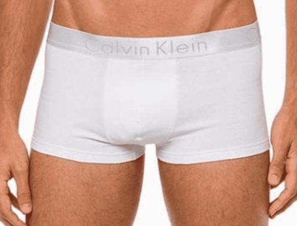 Calvin Klein New Year's Low Rise Trunk Underwear Light Gray