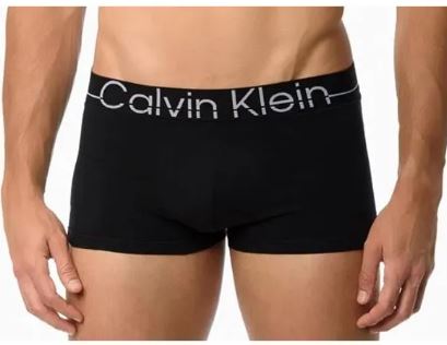 Cueca Trunk Sem Costura Calvin Klein Minimal Preta