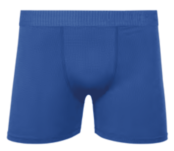 Cueca Boxer Plus Size Lupo Clean Microfibra Sem Costura Azul