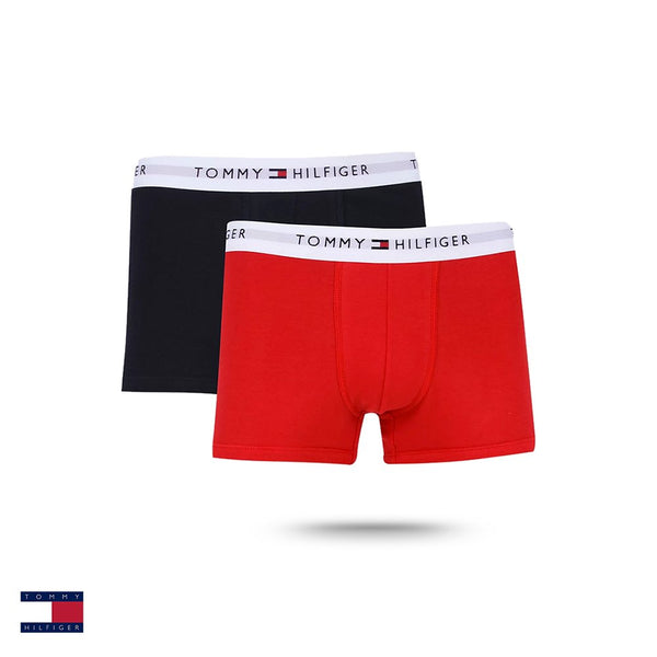 Kit 2 Trunk Red Blue Cotton Tommy Hilfiger - K2-068-608