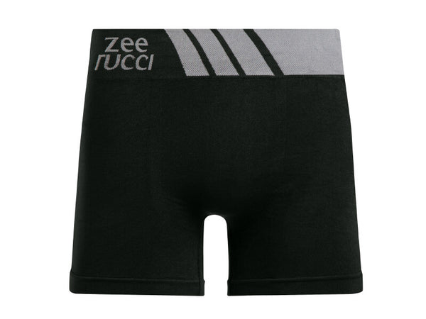 Cueca Boxer Zee Rucci Diagonal Micro S/ Cost Preta