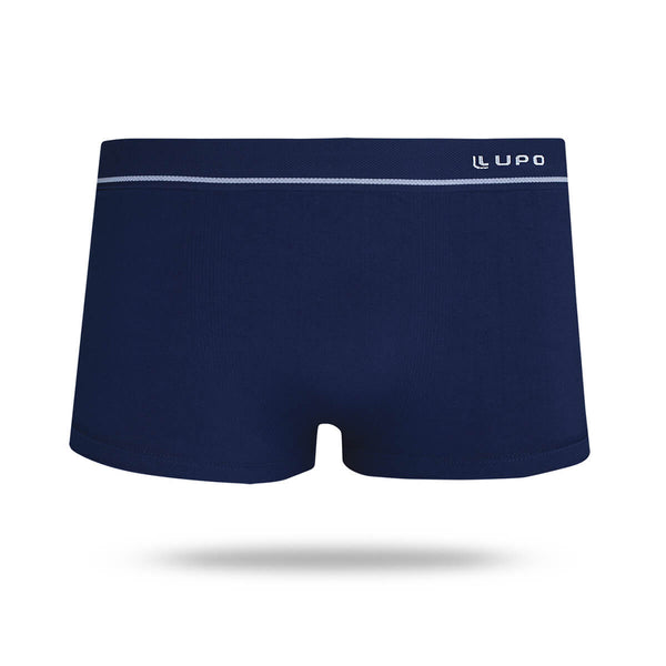 Cueca Sunga Lupo Microfibra Sem Costura Azul Marinho