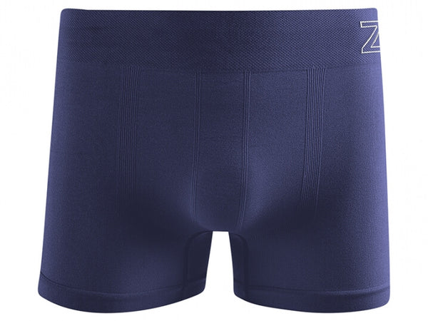 Cueca Boxer Zee Rucci Left Sem Costura Azul Marinho