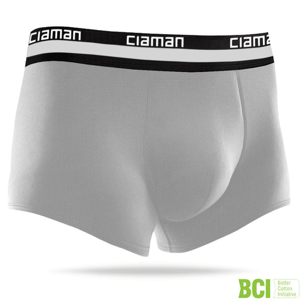 Cueca Trunk MAXX+ Cotton BCI™ CIAMAN Branca