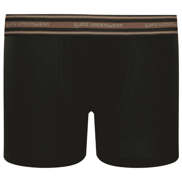 Lupo Comfort 2 Children's Boxer Briefs Black