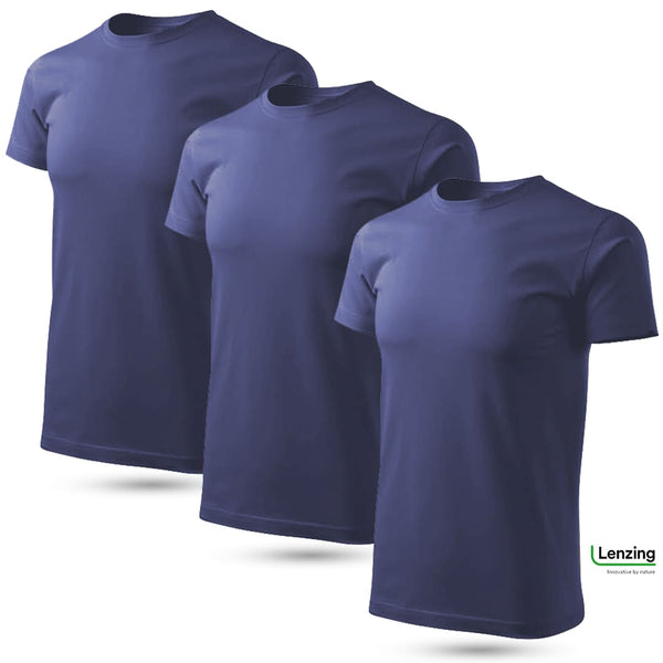 Kit 3 Tech Modal T-shirt UND® Blue Dusk