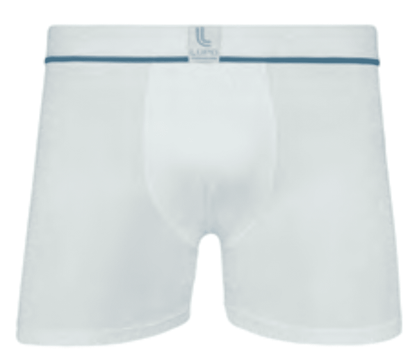 Cueca Boxer Lupo Micromodal Front Branca