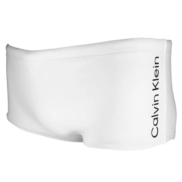 Calvin Klein Lisa Silk Side Trunk Trunks White