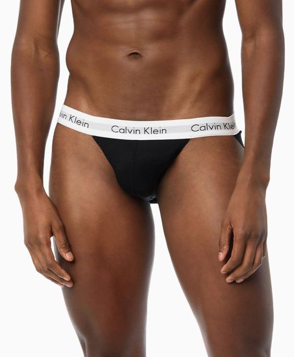 Calvin Klein Classic Microfiber Jockstrap Briefs Black