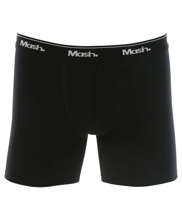 Cueca Boxer Mash Algodão Tamanho Grande Preta