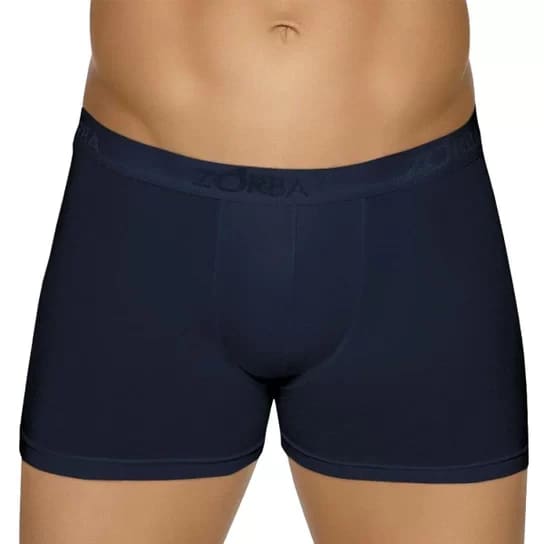 Cueca Boxer Zorba Fit Modal Azul