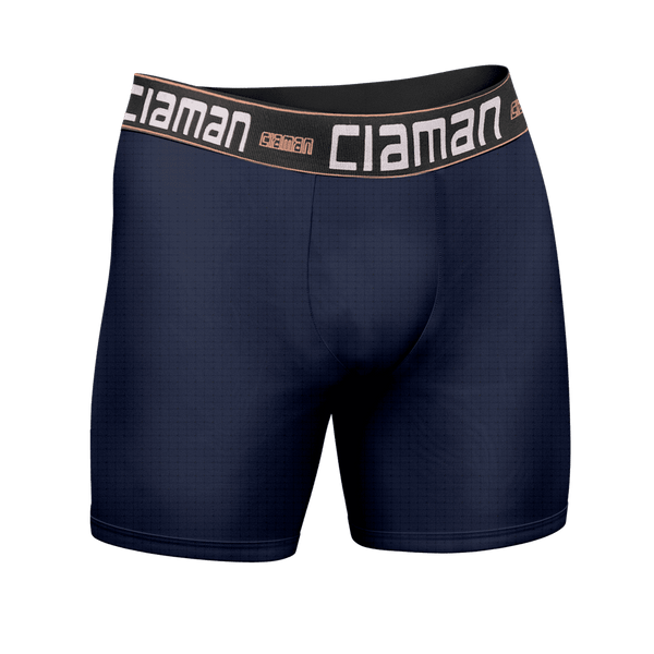 CIAMAN 2024 Breathable Long Super Dry Boxer Briefs Blue