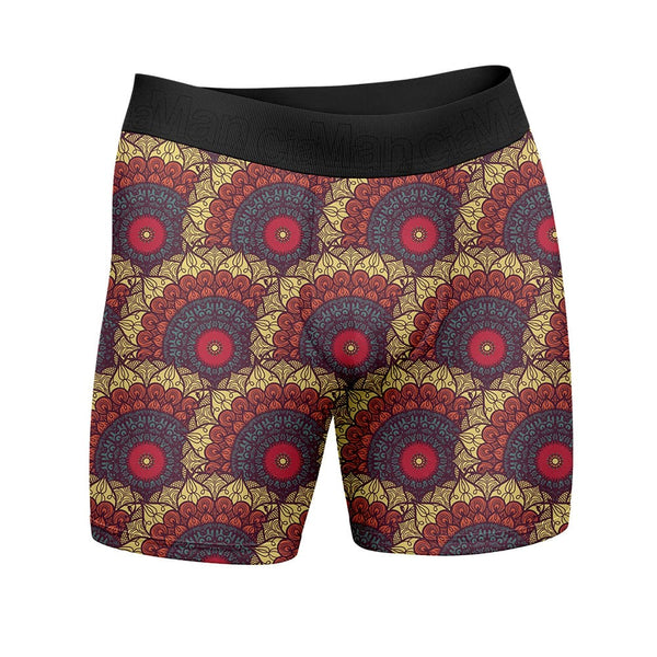 Long Boxer Briefs Digital Print Cia Man Mandala 2023