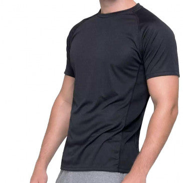 Selene Basic Black Dry Fit T-Shirt