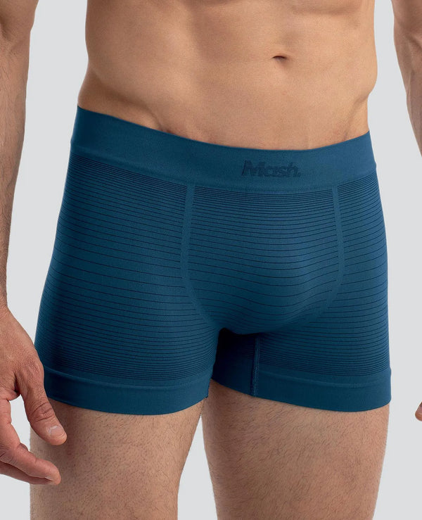 Cueca Boxer Sem Costura Jackard Mash Sortida - 710.16